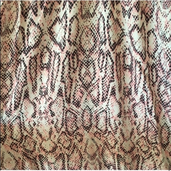 NEW Pink Snake Print Blush Halter dress! - Picture 5 of 5